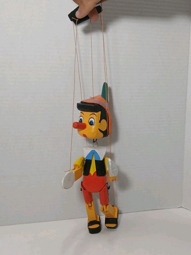 Vintage wooden pinocchio - vintage,