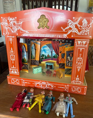 Teatrino con marionette - , made