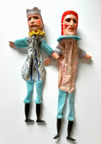 Vecchie marionette teatro - 2x,