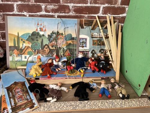 Vintage czech marionette - vintage,