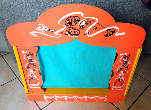 Teatrino legno vintage per - in,