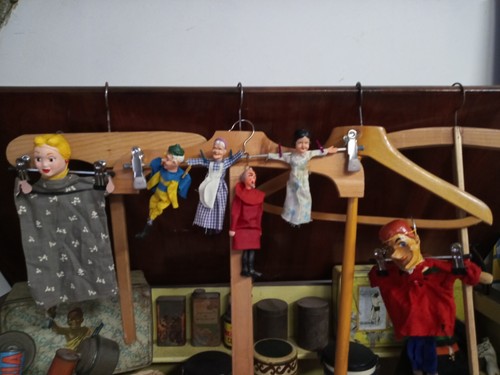 Lotto marionette burattini - marionette, e