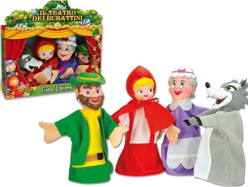 Marionette cappuccetto rosso - marionette,