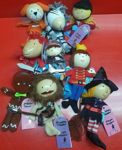 Finger puppets personaggio - 9,