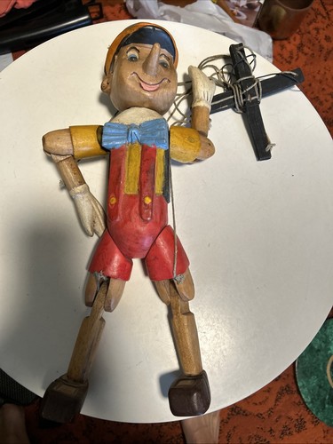 Marionetta pinnochio vintage - marionetta,