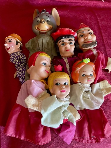 Lotto marionette vintage - , anni