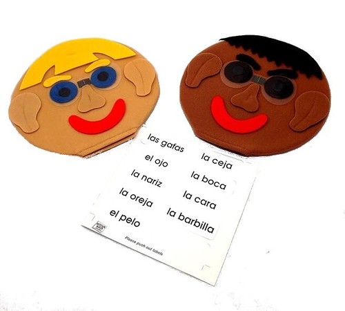 Make face puppets - puppets, due