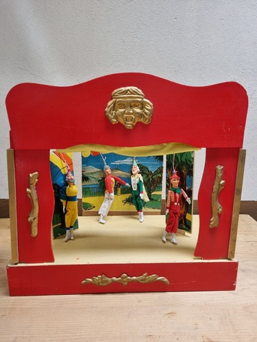 Teatrino marionette vintage